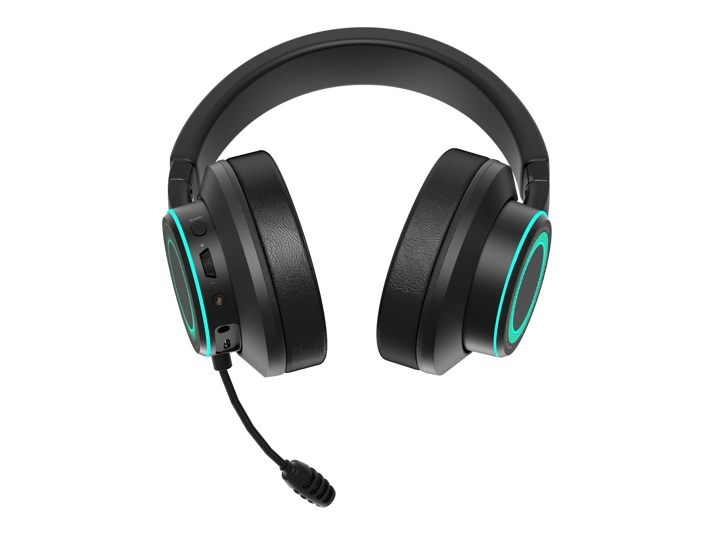Creative - SXFI USB-C-Gaming-Headset. Schwarz