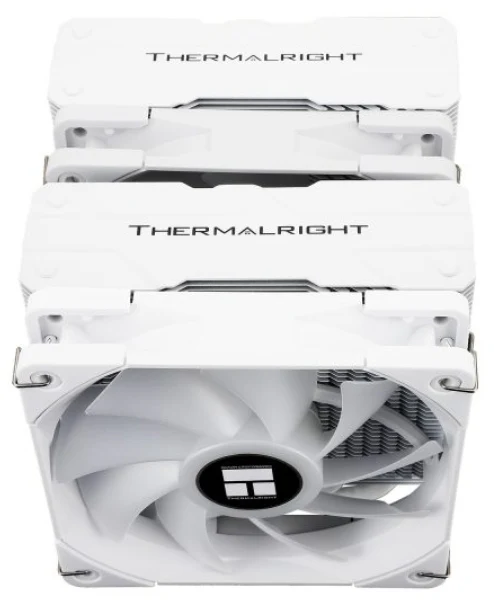 Thermalright Peerless Assasin 120 White ARGB - CPU cooler. dual tower. full white with top plate and ARGB fan