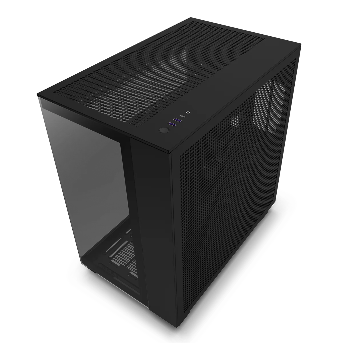 NZXT H9 Flow Schwarzes Zweikammer-Mid-Tower-Gehäuse
