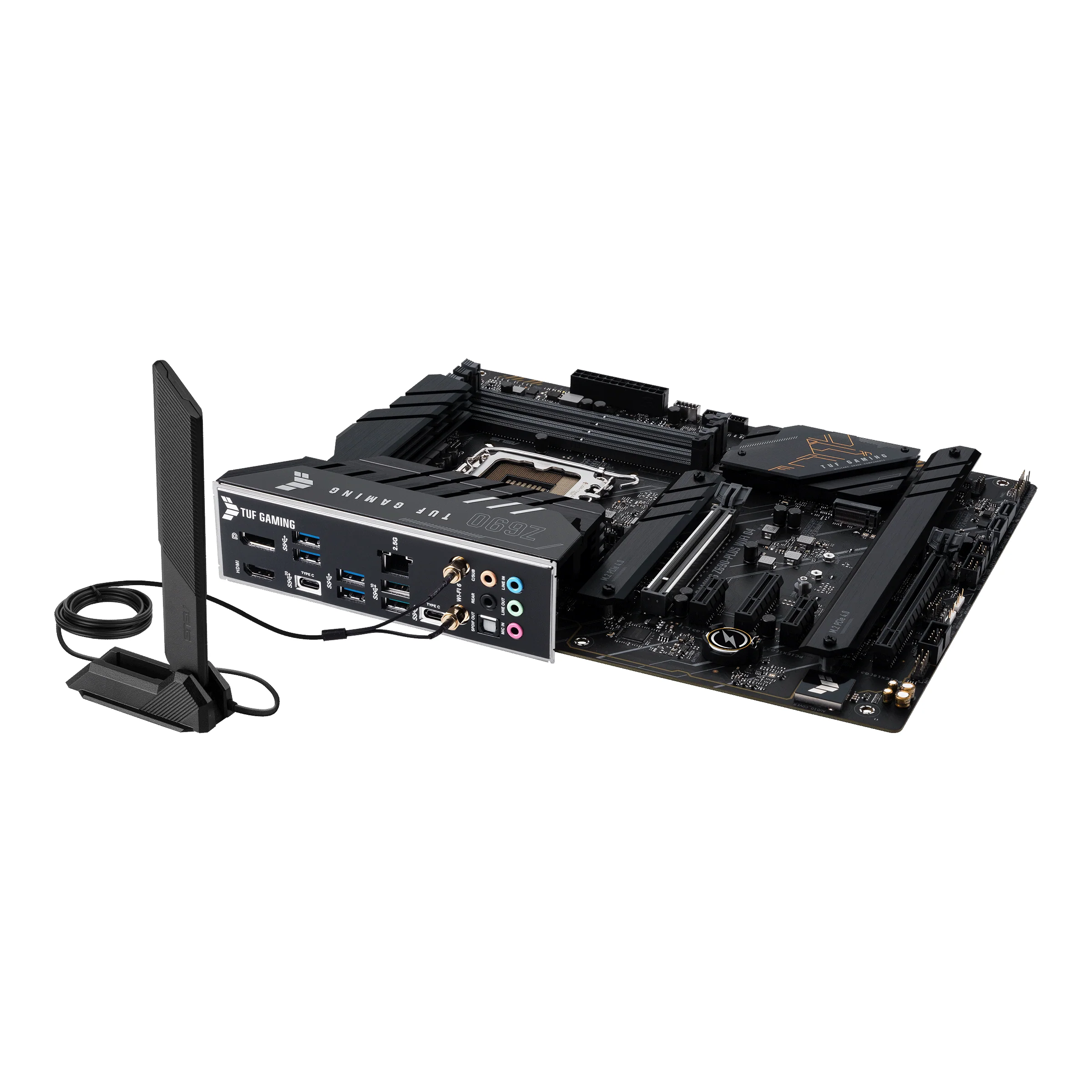 ASUS TUF GAMING Z690-PLUS WIFI D4 (ATX. Z690. LGA 1700. DDR4)