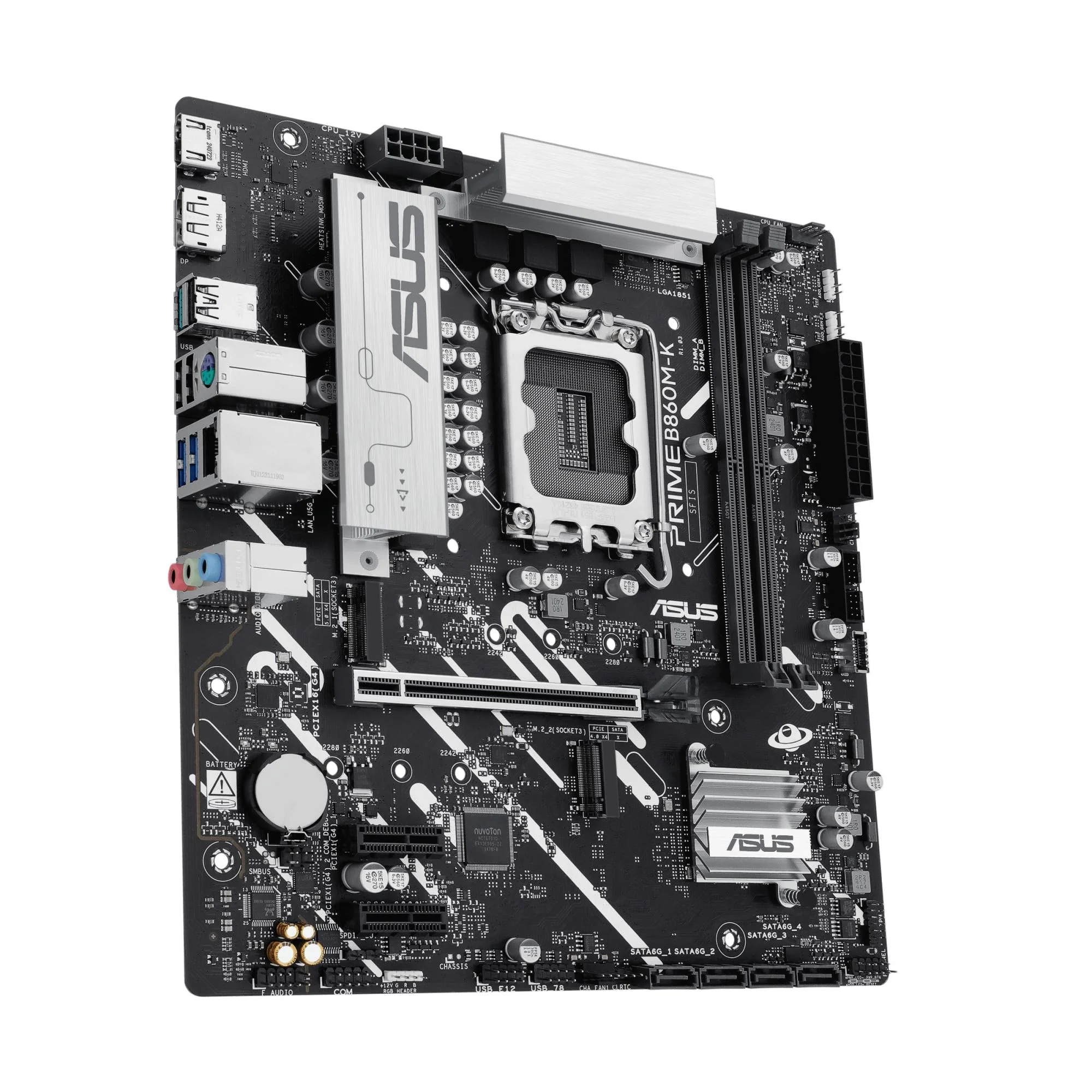 ASUS PRIME B860M-K (mATX. B860. LGA 1851. DDR5)