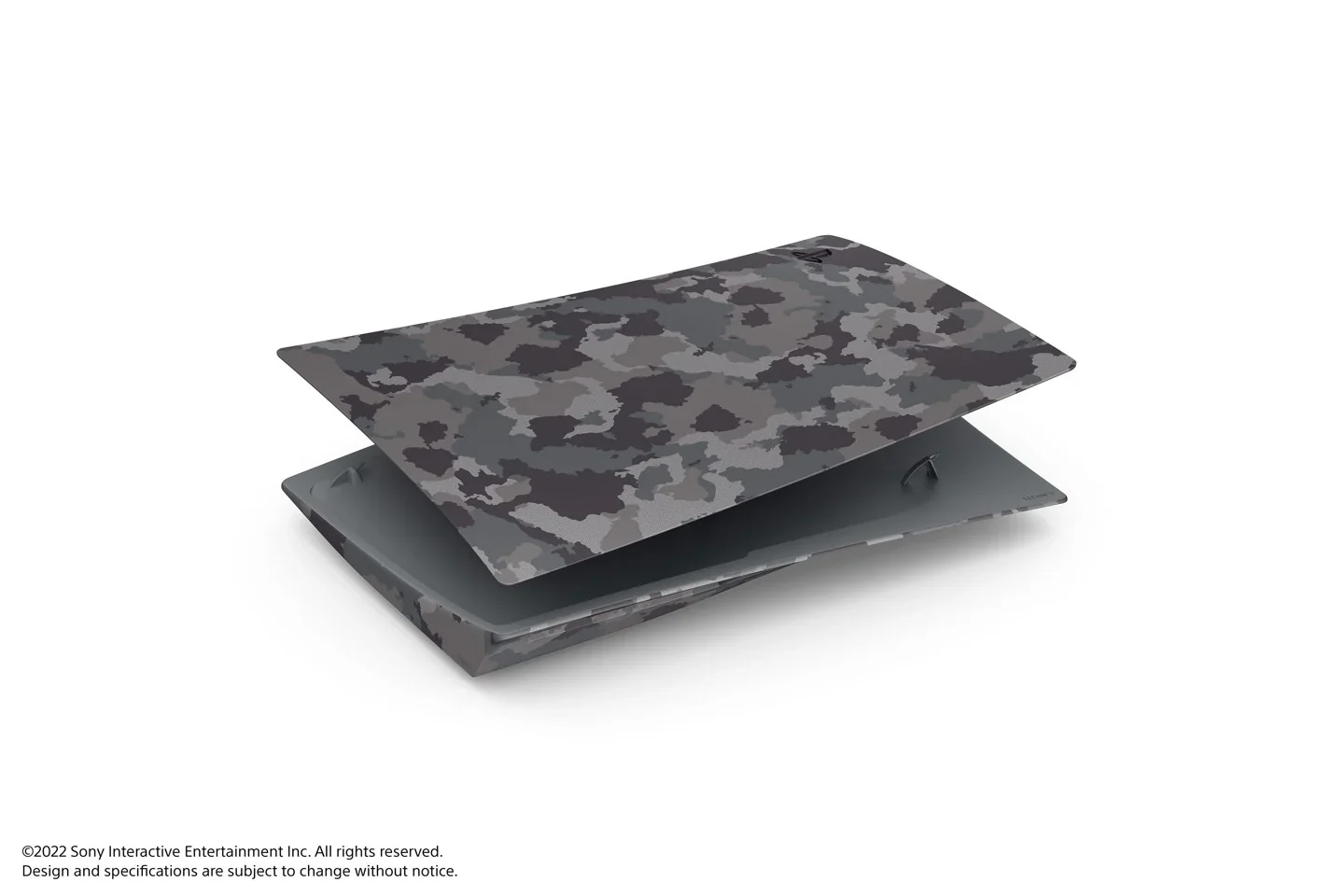 PS5 Standard Cover Grau Camo