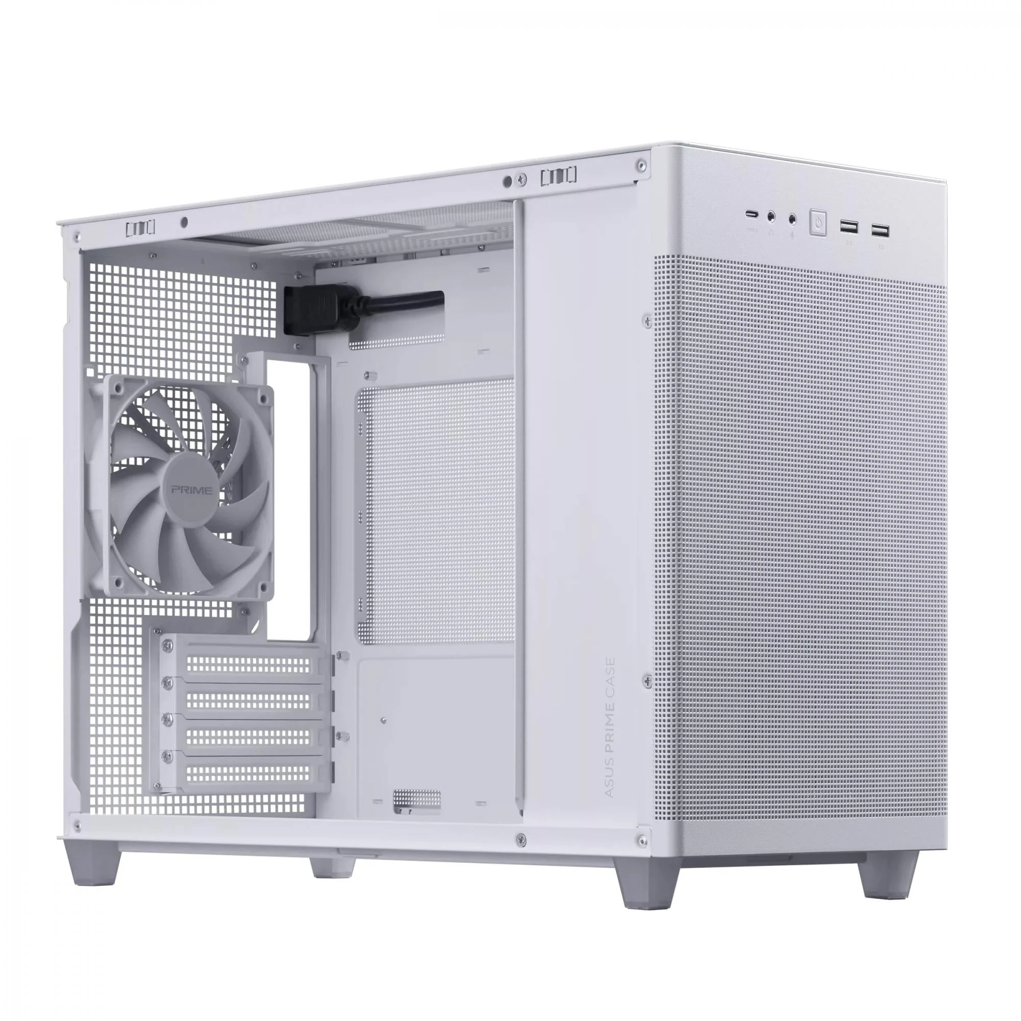 ASUS Prime AP201 MicroATX/MiniITX CASE White Edition