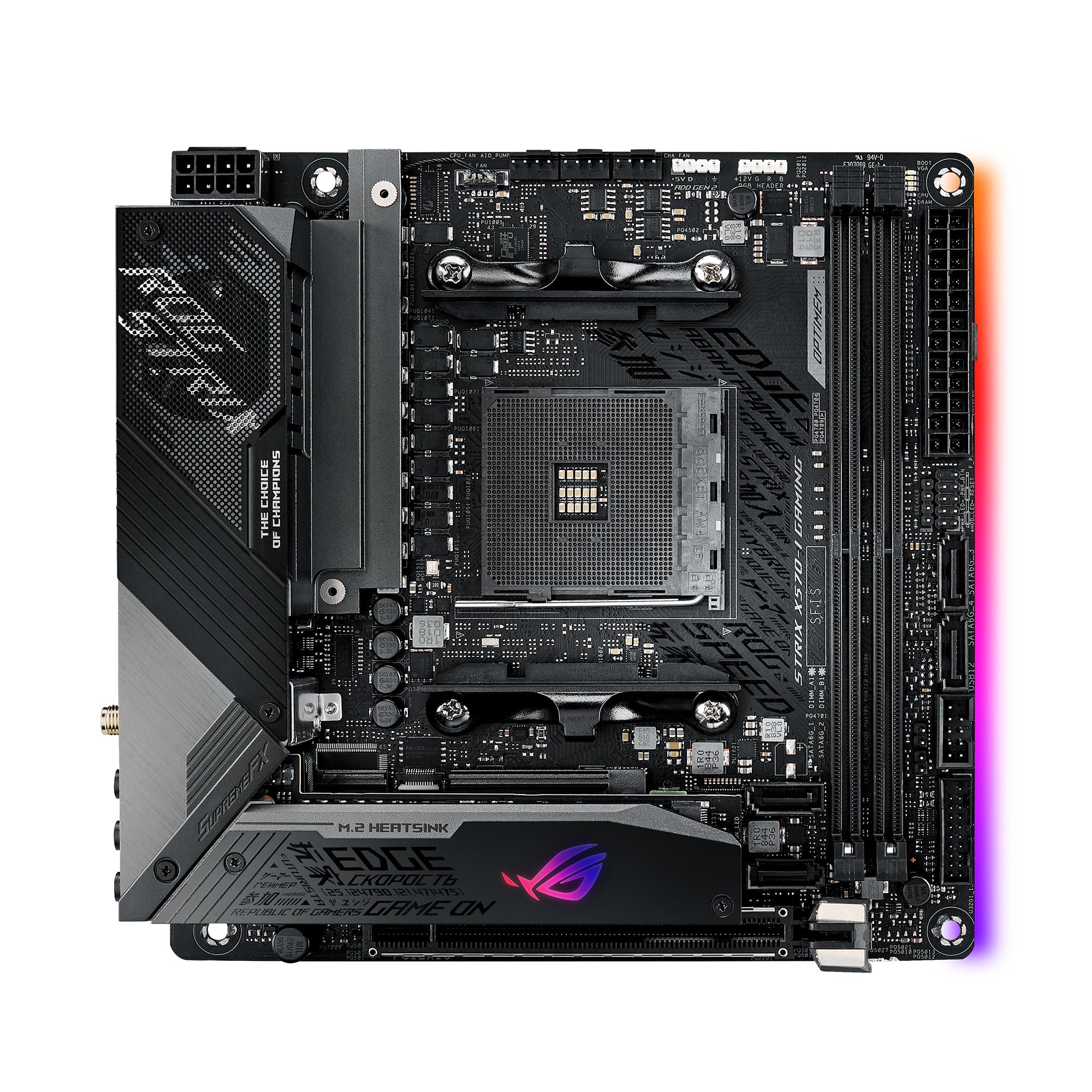 ASUS ROG STRIX X570-I GAMING (mITX. X570. AM4)