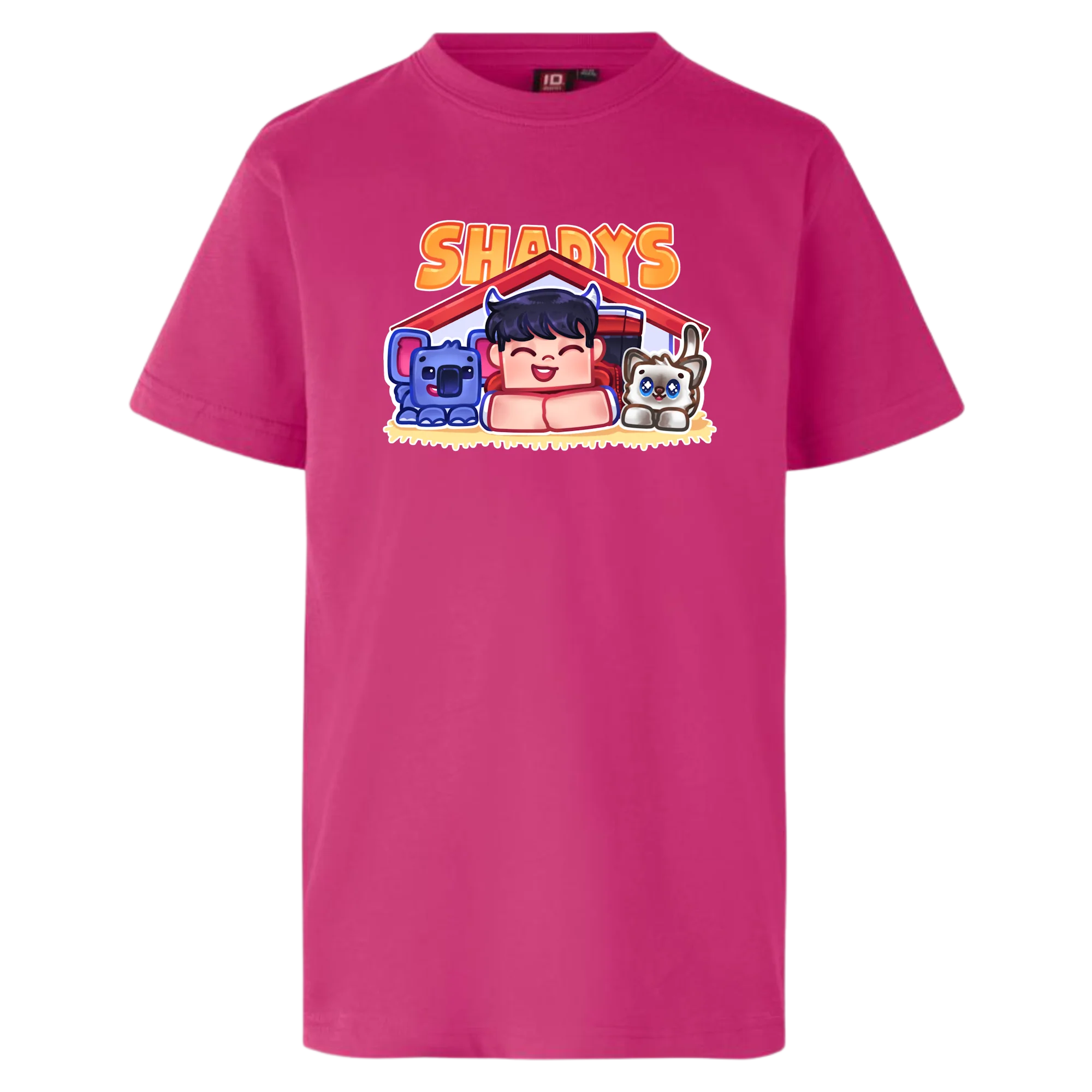 Shadys Kæledyr Tee - Lyserød