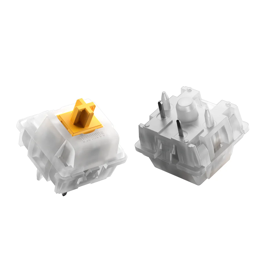 Glorious Mekaniske Switches (36 stk) - Panda Silent - [Taktil] 50g