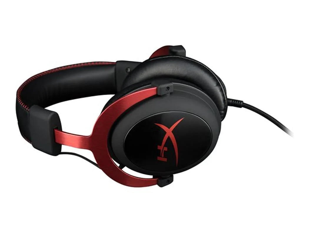 HyperX Cloud II Gaming-Headset– Rot/Schwarz