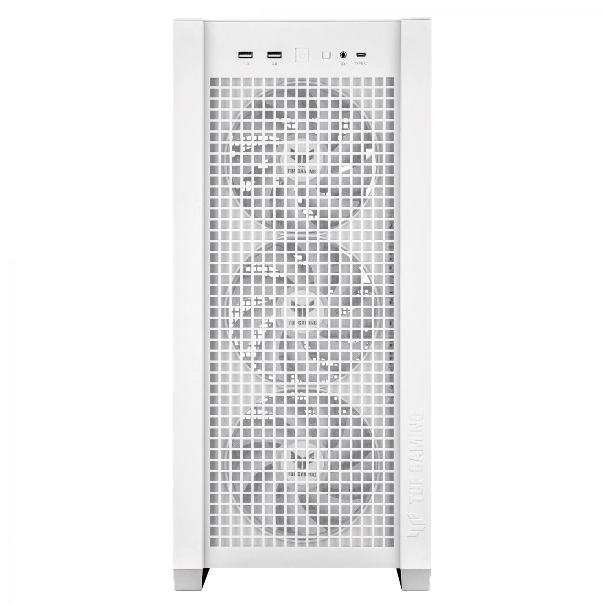 ASUS TUF Gaming GT302 TG ARGB ATX midi-tower - White