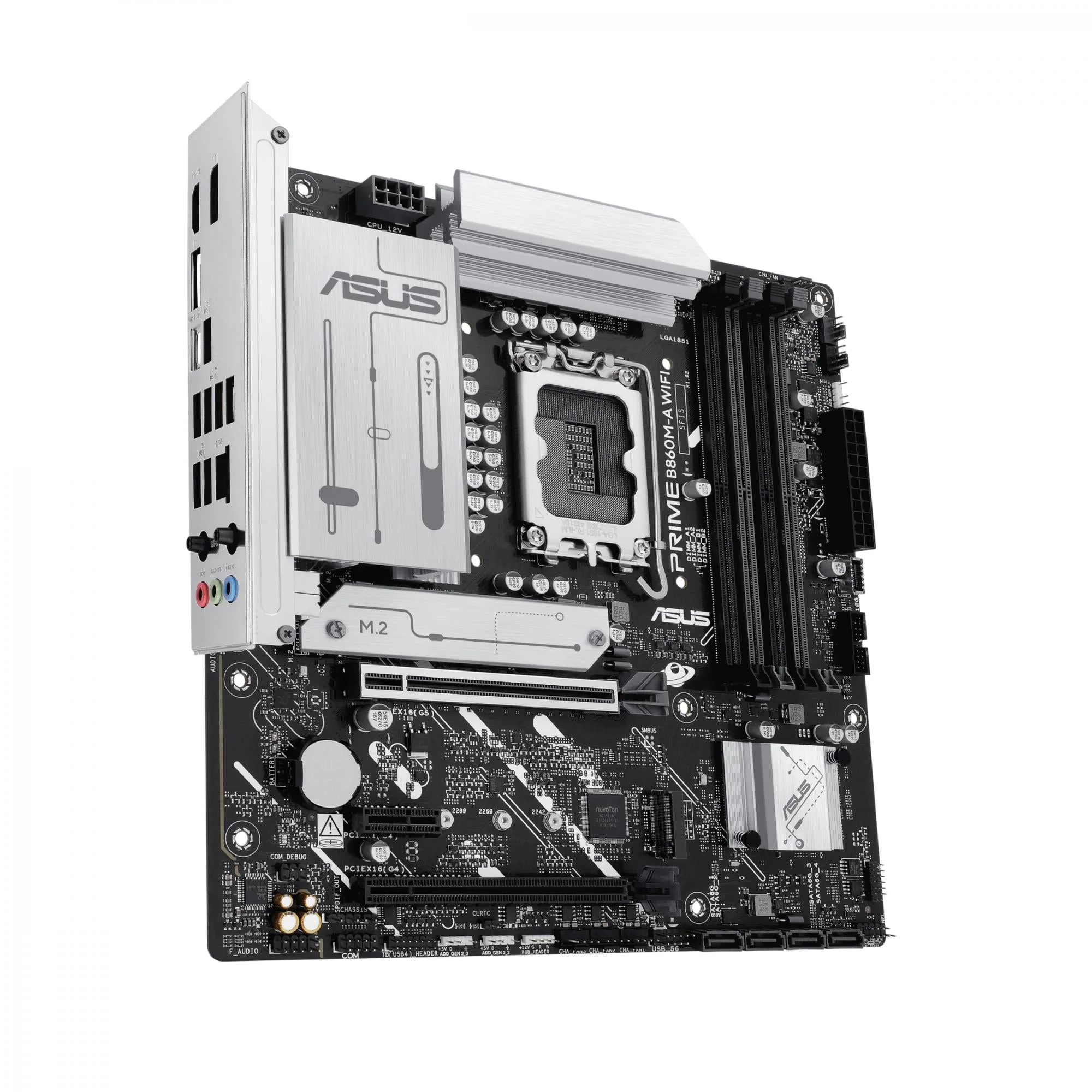 ASUS PRIME B860M-A WIFI (mATX. B860. LGA 1851. DDR5)