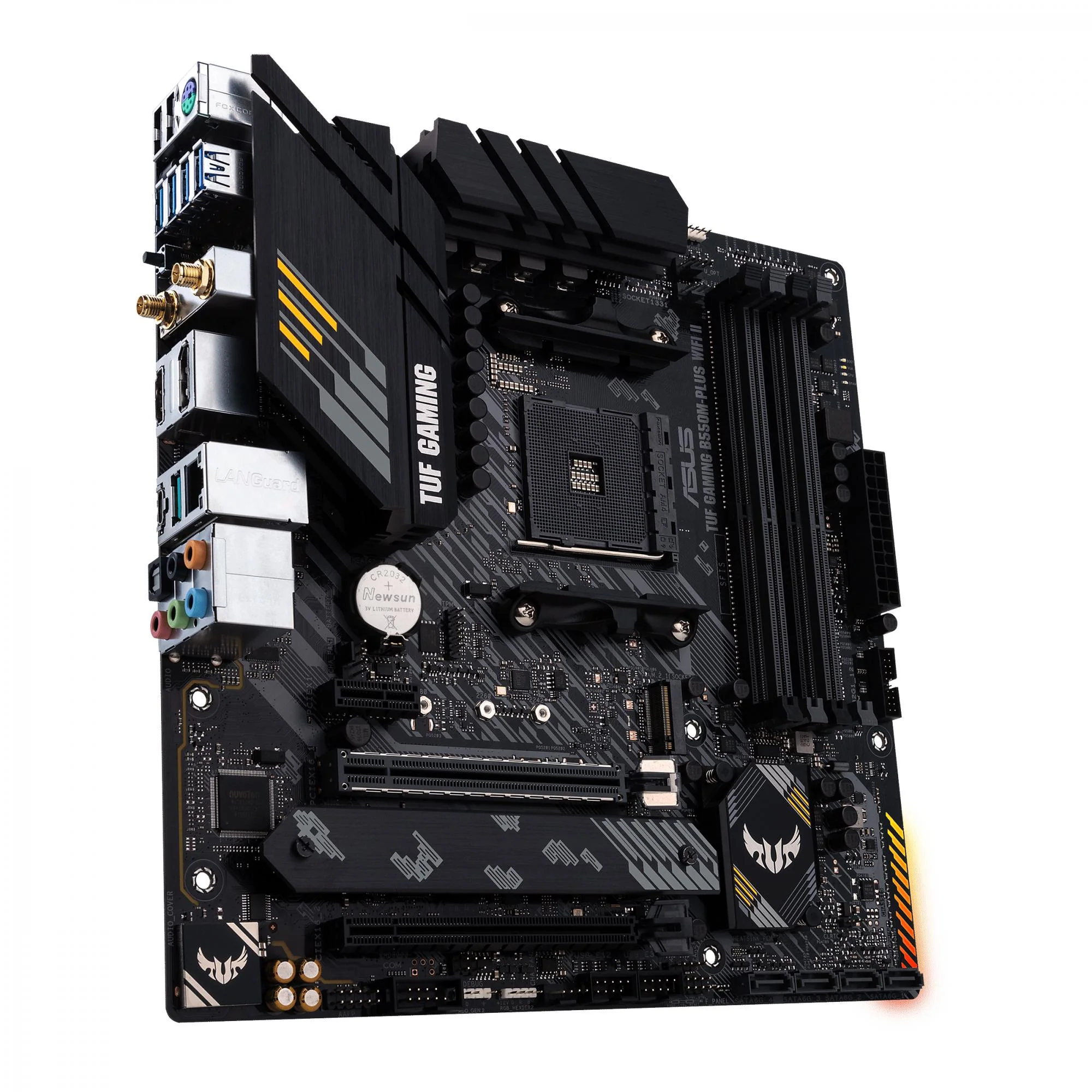 ASUS TUF GAMING B550M-PLUS (WI-FI) II (mATX. B550. AM4)
