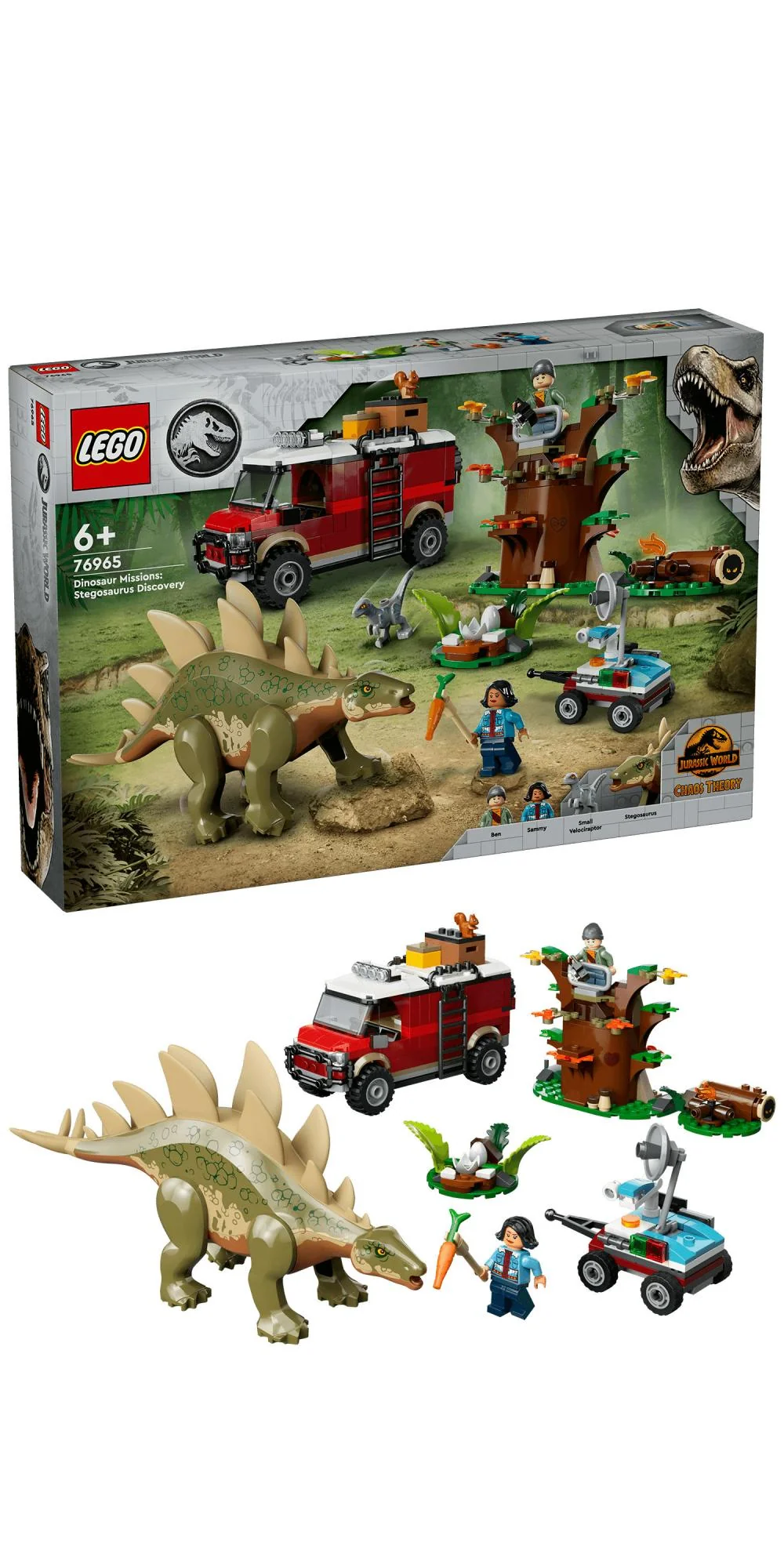 LEGO Jurassic World – Dinosaur Missioner: Stegosaurus-opdagelse