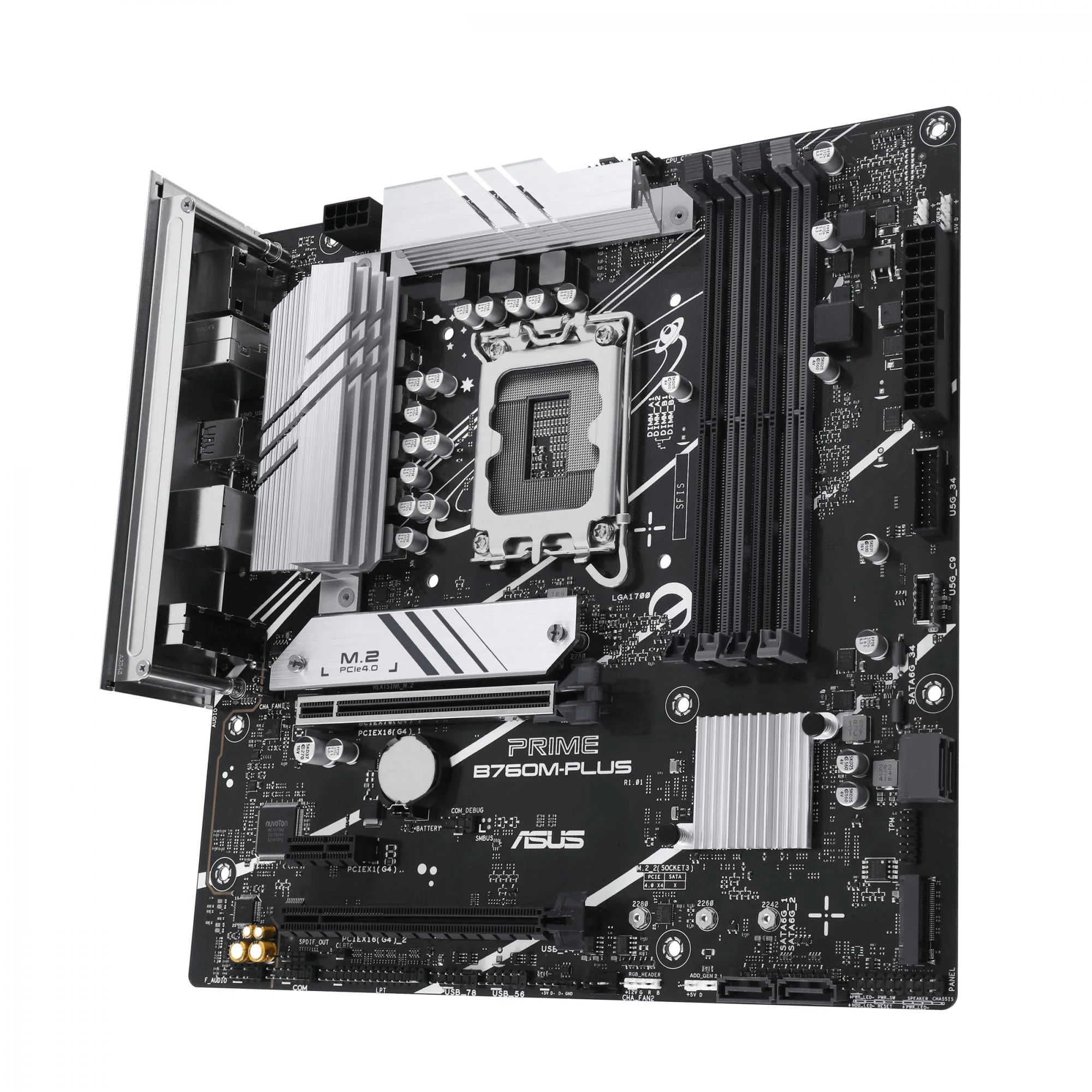 ASUS PRIME B760M-PLUS (mATX. B760. LGA 1700. DDR5)