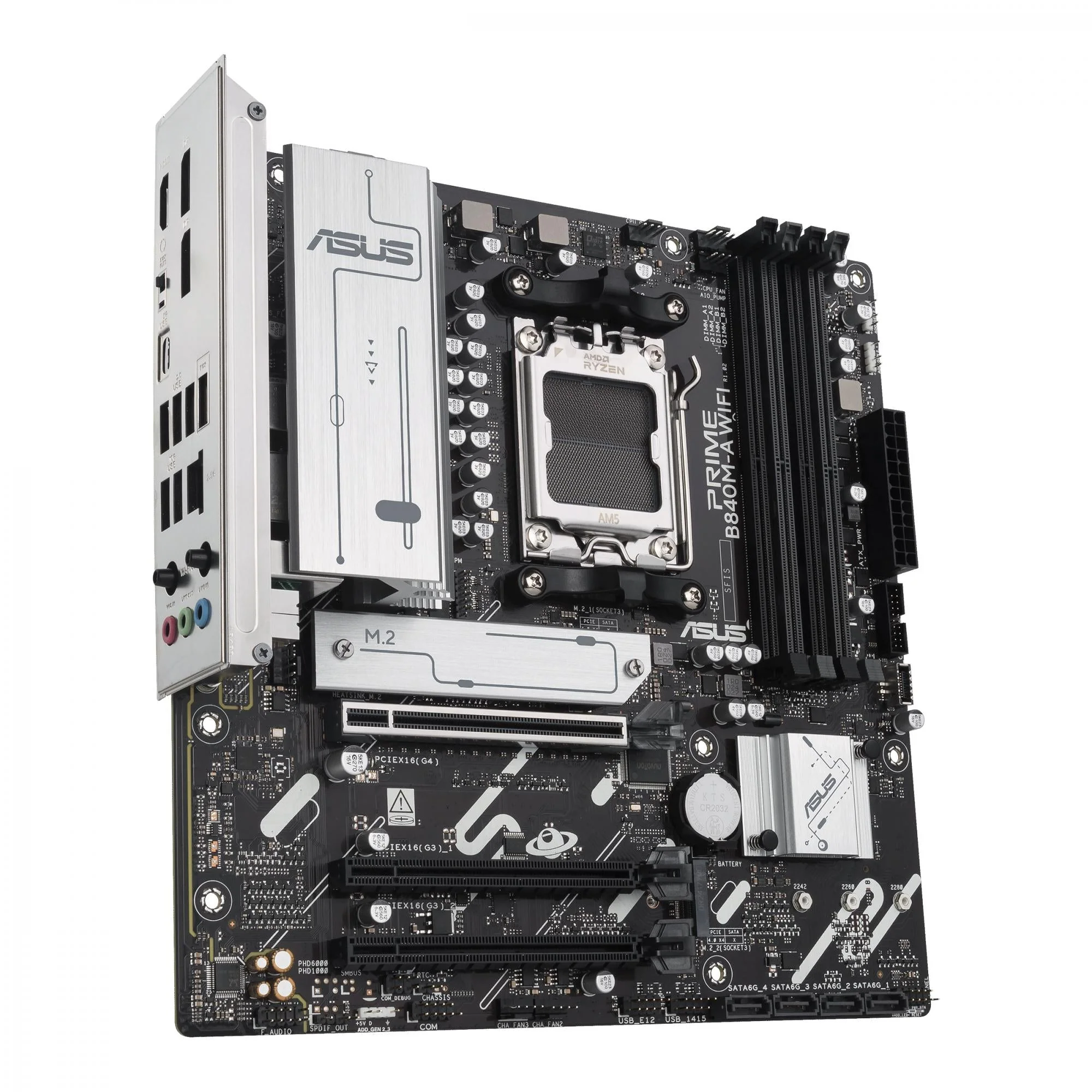 ASUS PRIME B840M-A WIFI (mATX. B840. AM5)