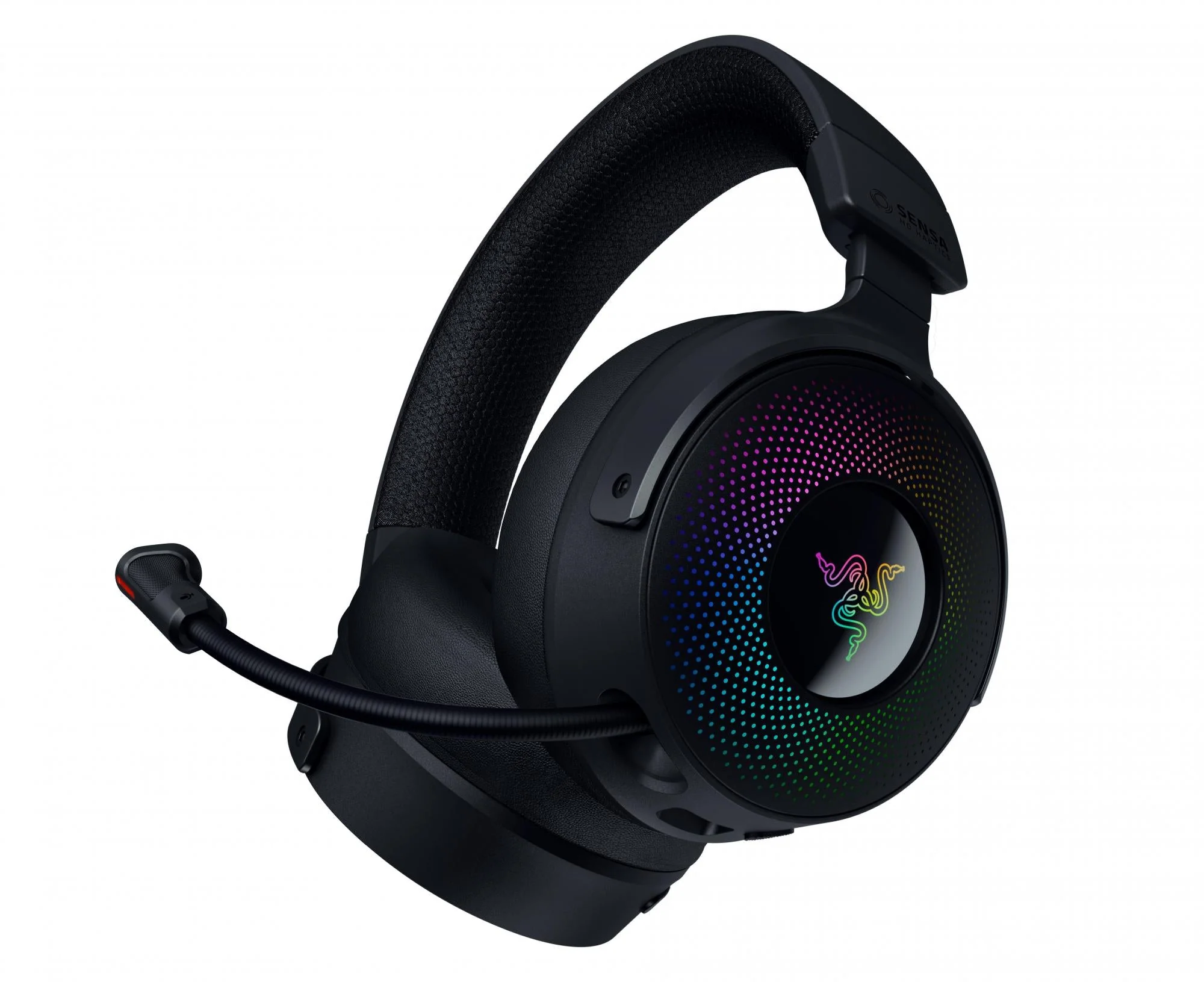 Razer – Kraken V4 Pro Black – Trådløst RGB Gaming Headset (Wireless & Kabel)