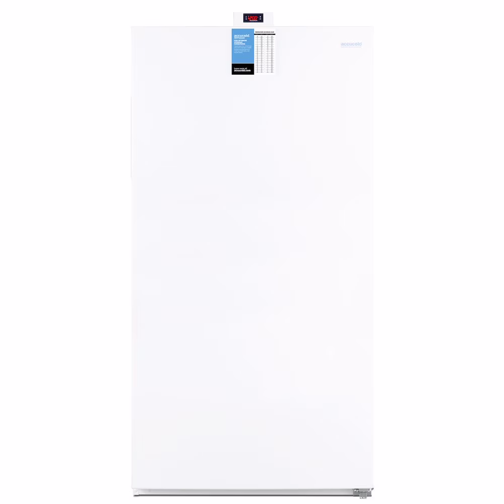 Upright 22 cu.ft. all-freezer in white