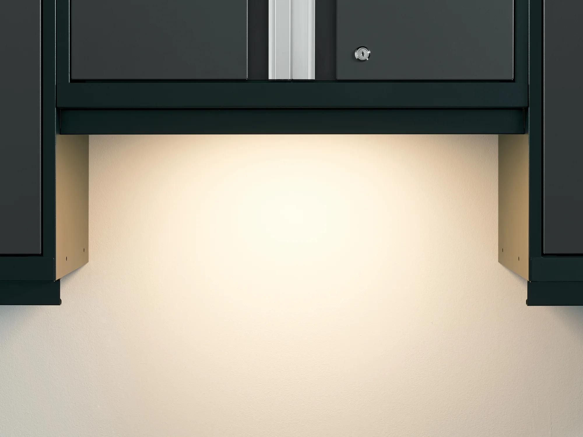 NewAge Products Bold Series Gray 10 Piece Cabinet Set, Heavy Duty 24-Gauge Steel Garage Storage System, Slatwall Included