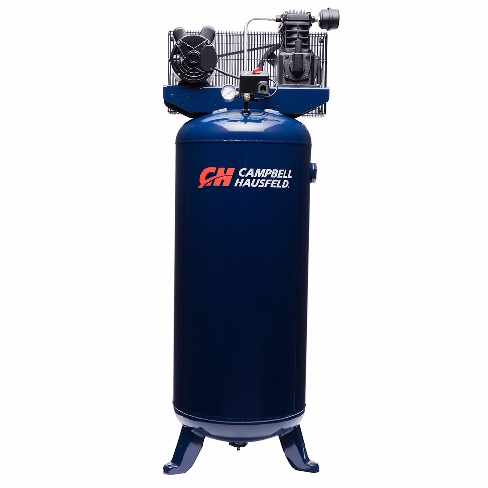 Campbell Hausfeld Air Compressors 3.2 Hp 60 Gl Vertical Oil Lubricated