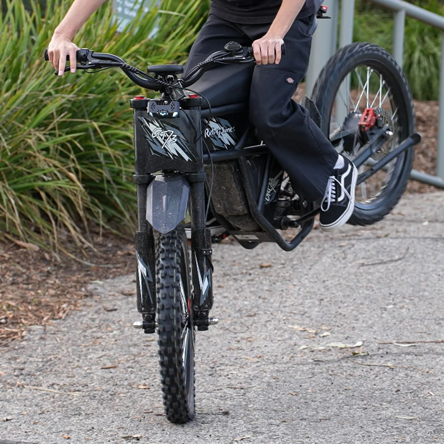 Riding'times GT73 Electric Dirt Bike for Adults, 37MPH 48V36.4AH 2400W 1747Wh Dual Battery Ebike, 85+ Miles Range,25