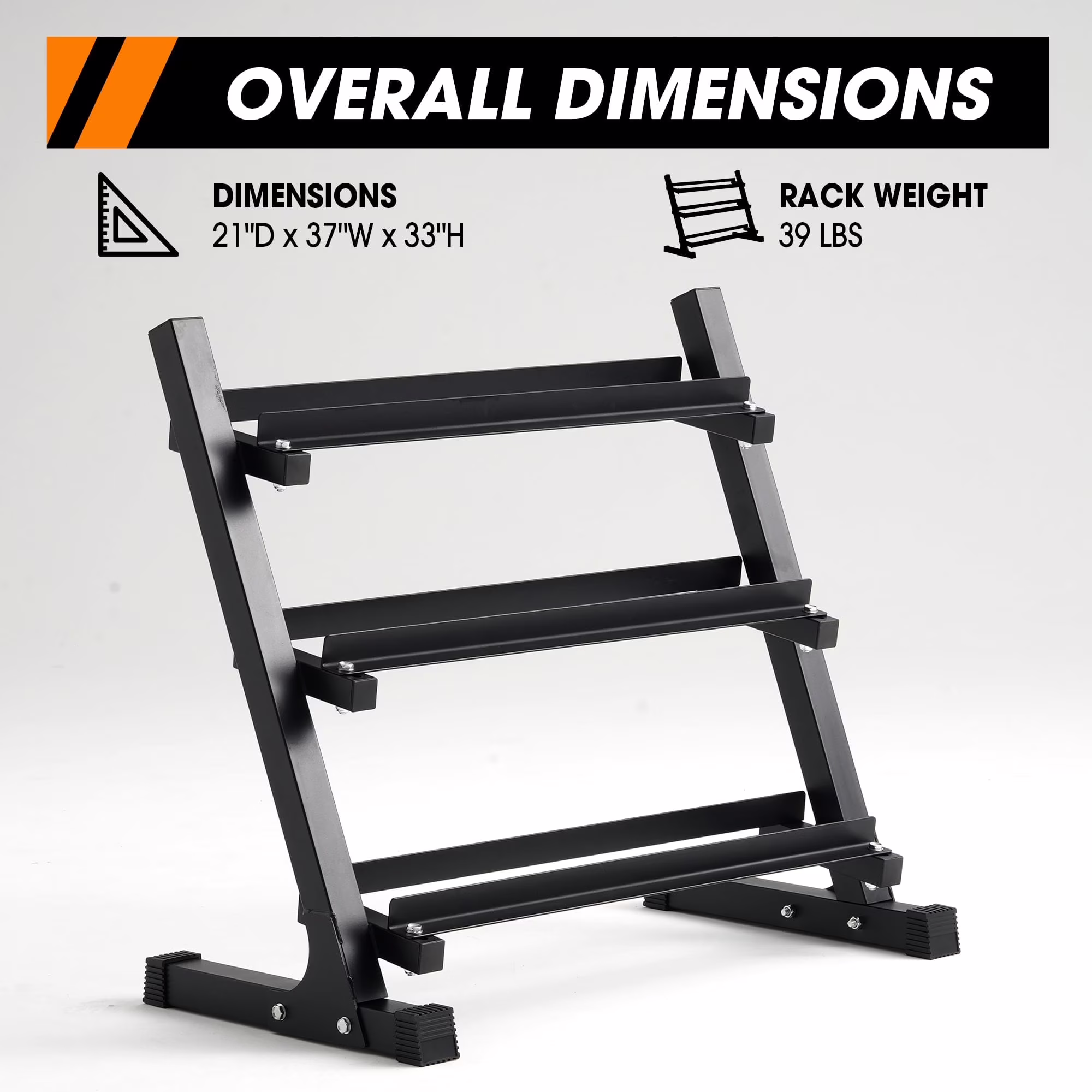 Mikolo Rubber Hex Dumbbell Set with Racks, Option in 450lbs, Strength Training Weight Set Home Gym